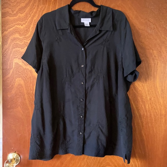 Avenue Tops - 100% washable silk blouse
